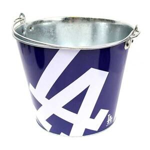 MLB Dodgers Metal Beer Bucket Los Angeles  Dodger Stadium